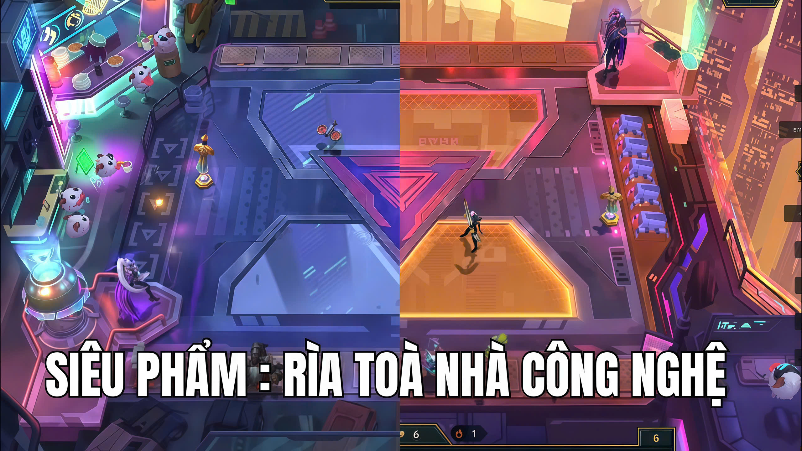 Sàn Đấu SIÊU PHẨM: Rìa Tòa Nhà Công Nghệ